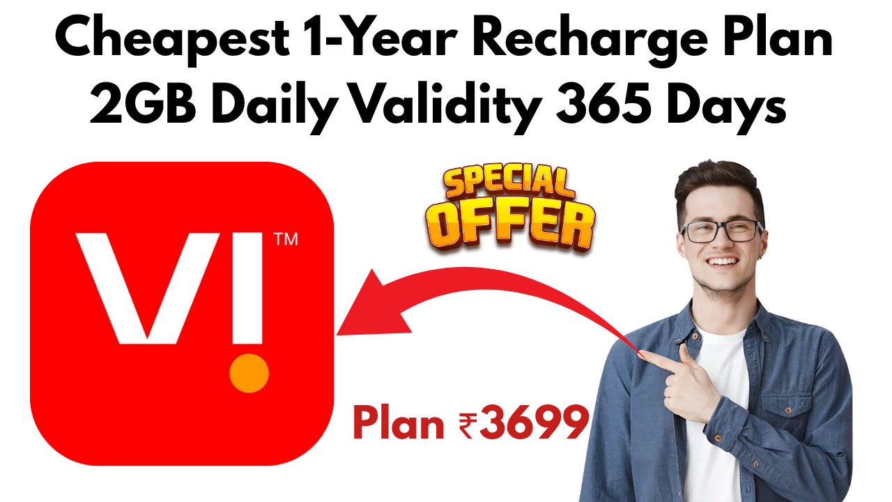 Vi Cheapest 1-Year Recharge